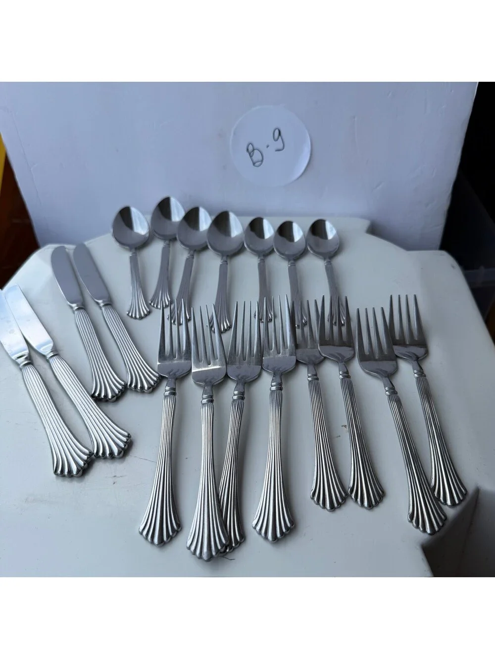 Vintage Noritake Thai‎ Airways Flatware Lot Sherlock Holmes Spoon B-9